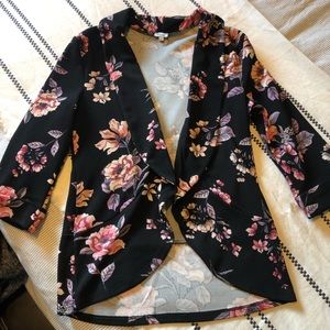 Floral blazer